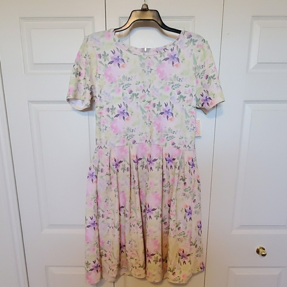 NWT Lularoe Amelia Spring Dress - Picture 1 of 6